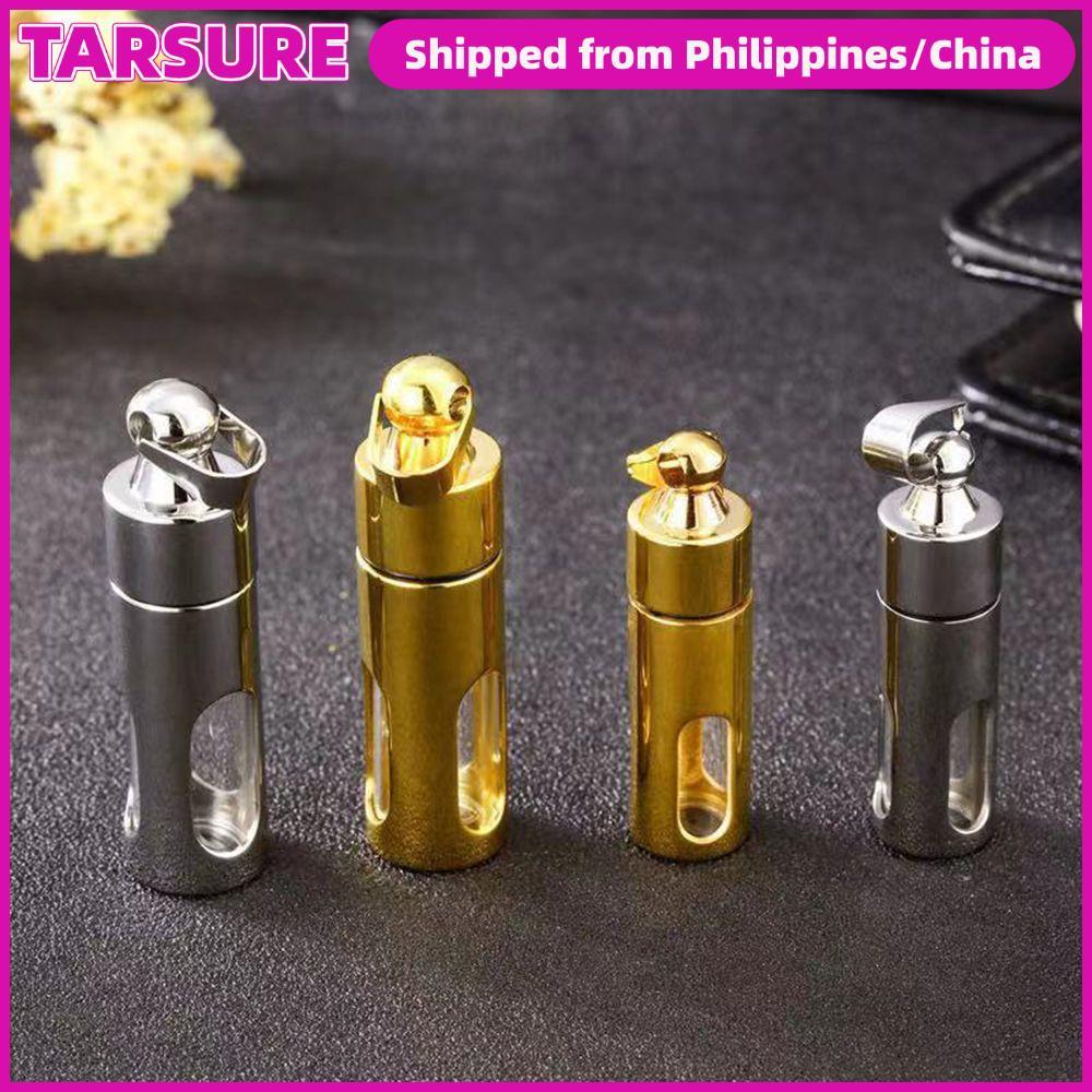 TARSUR น้ําหอม Vial จี้ Unisex Memorial DIY สร้อยคอ