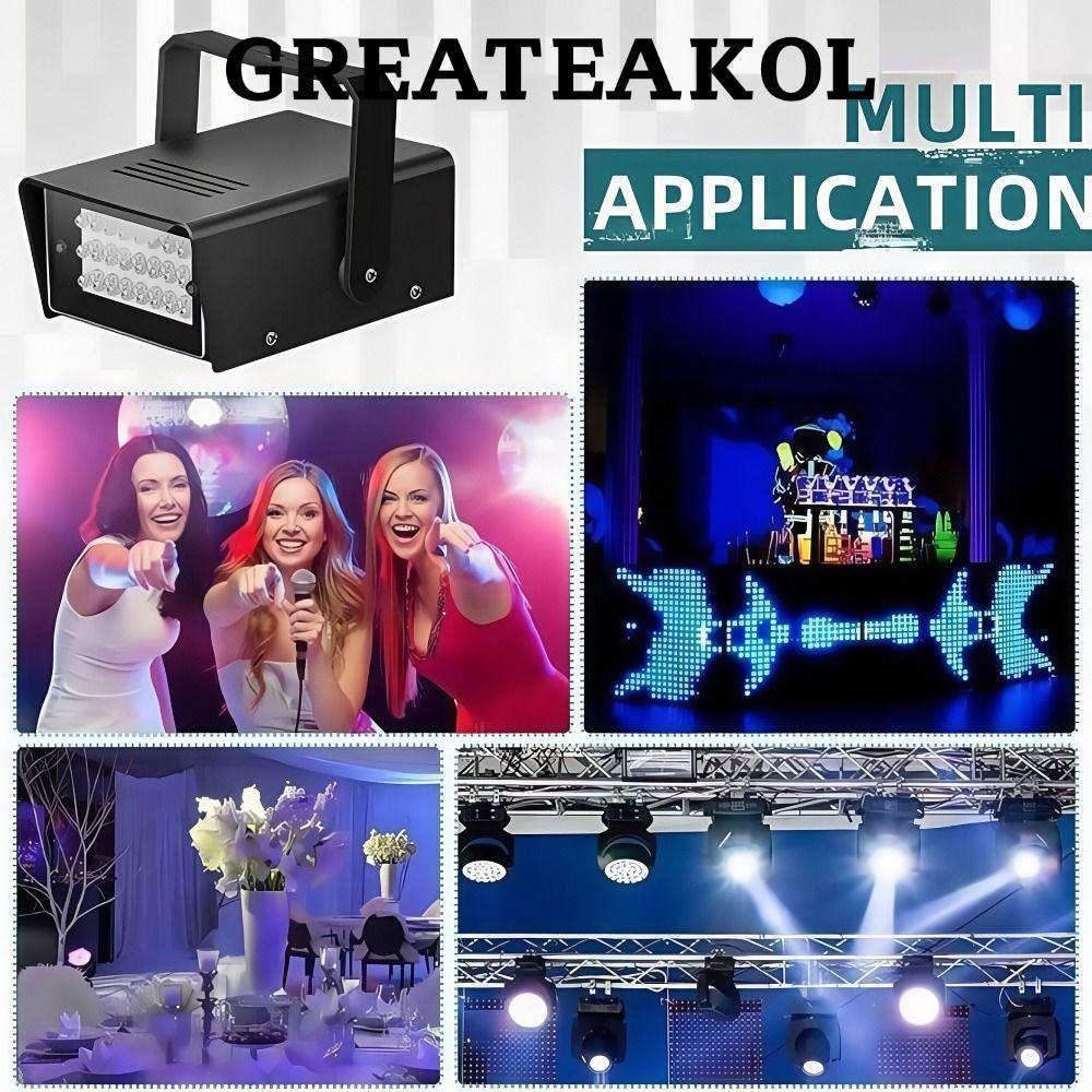 GREATESKOL LED Strobe Light, ปรับแฟลช Super Bright Strobe Party ไฟ, Professional 24LED Flash Light P