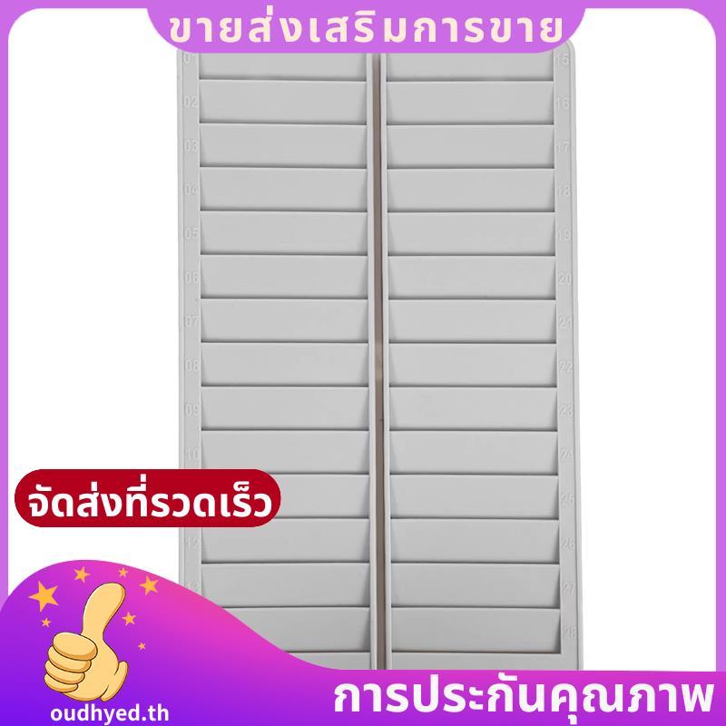 Attendance Card Holder 28 Slots Rack Card Multi Slots Business Cards Ganizer Wall Hanging.oudhyedth
