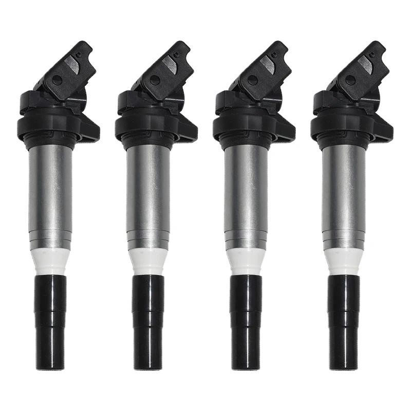 4x 12138611236 คอยล์จุดระเบิดสําหรับ BMW 5 F10 550i M5 6 F12 F13 M6 650i 750i 750Li F92 F93 M8 X5 F1