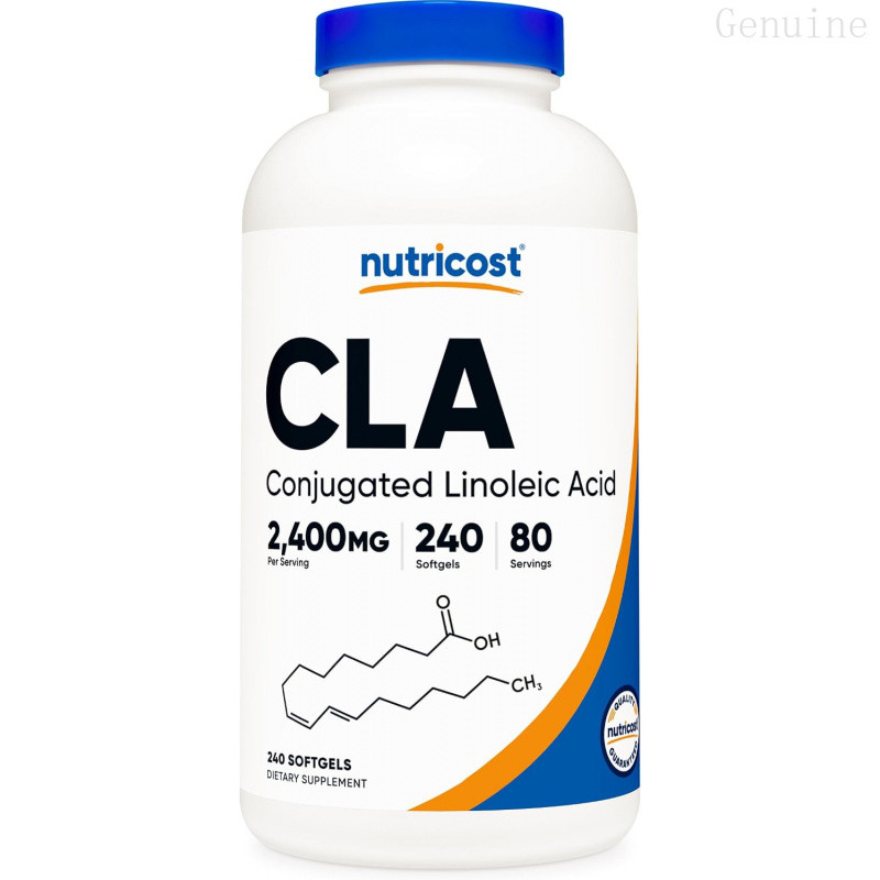 Nutricost CLA (Conjugated Linoleic Acid) 800mg, 240 Softgels DX87