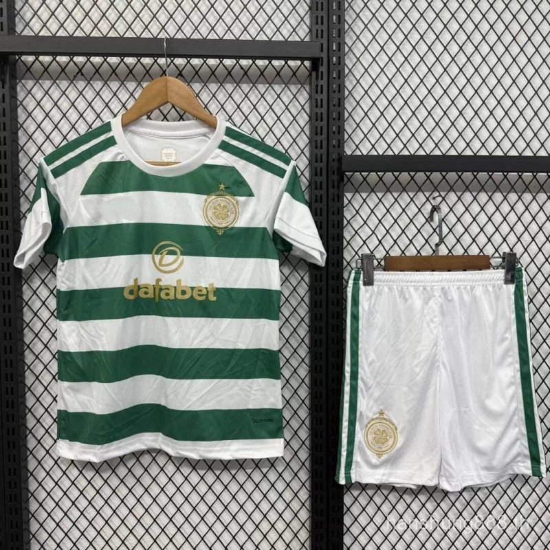 26-27 Al-Nassr Club Celtics Home Jersey ชุดเสื้อฟุตบอลเด็ก