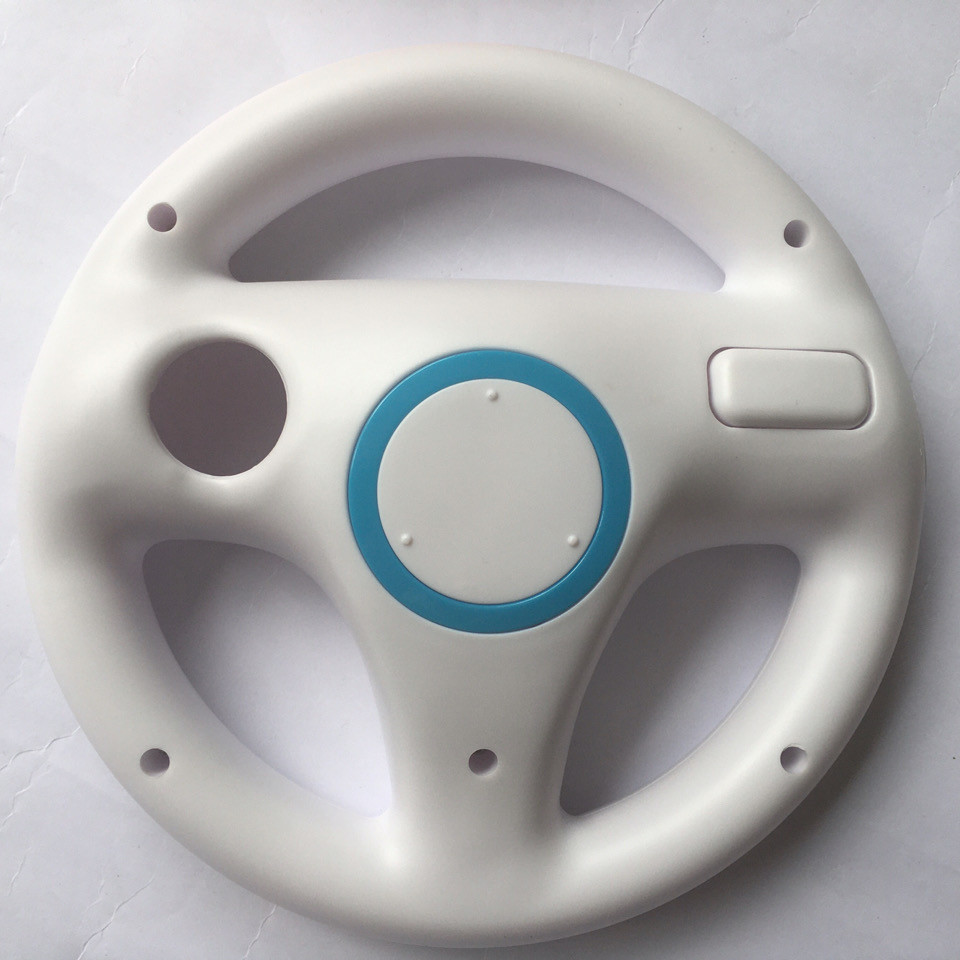 Wii แรงตอบสนอง พวงมาลัยเซ็นเซอร์ WII พวงมาลัยเกม WII มาริโอ้คาร์ท อุปกรณ์เครื่องเกม คอนโซล อุปกรณ์ ค