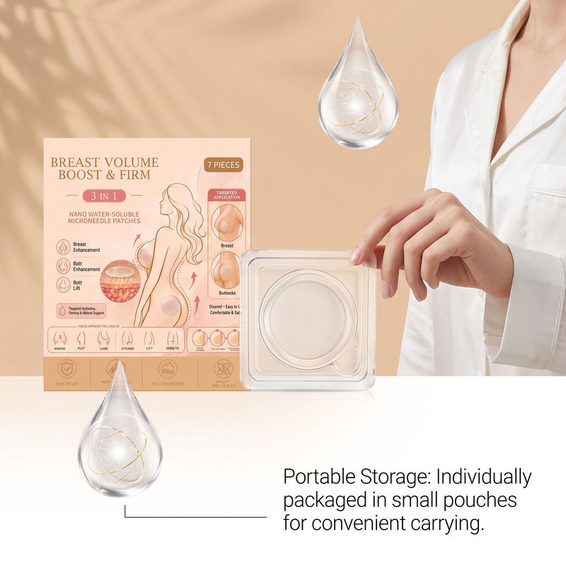Body Care Patch หน้าอกก้น Firming Care Micro-Ned Skin Care Patch Q0831