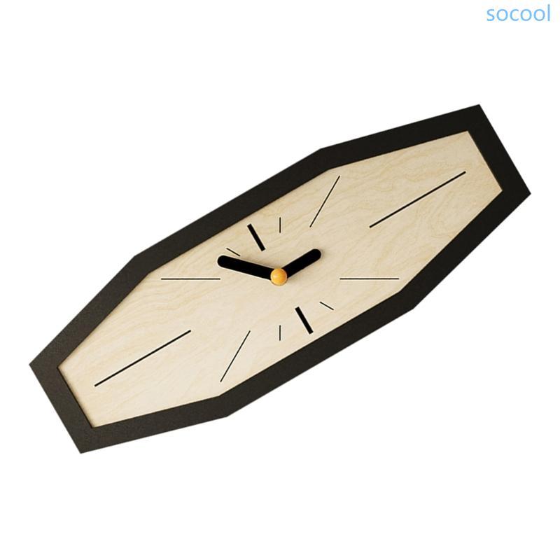 Soc* Basic Asian Themed Wall Clock ที่จําเป็นเหมาะสําหรับห้องนั่งเล่น Study Space