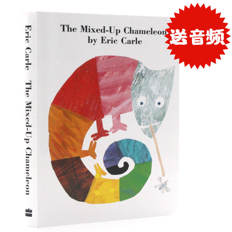 พร้อมสต็อกนําเข้าหนังสือภาพต้นฉบับภาษาอังกฤษ The Mixed-Up Chameleon Board Book The Mixed-Up Chameleo