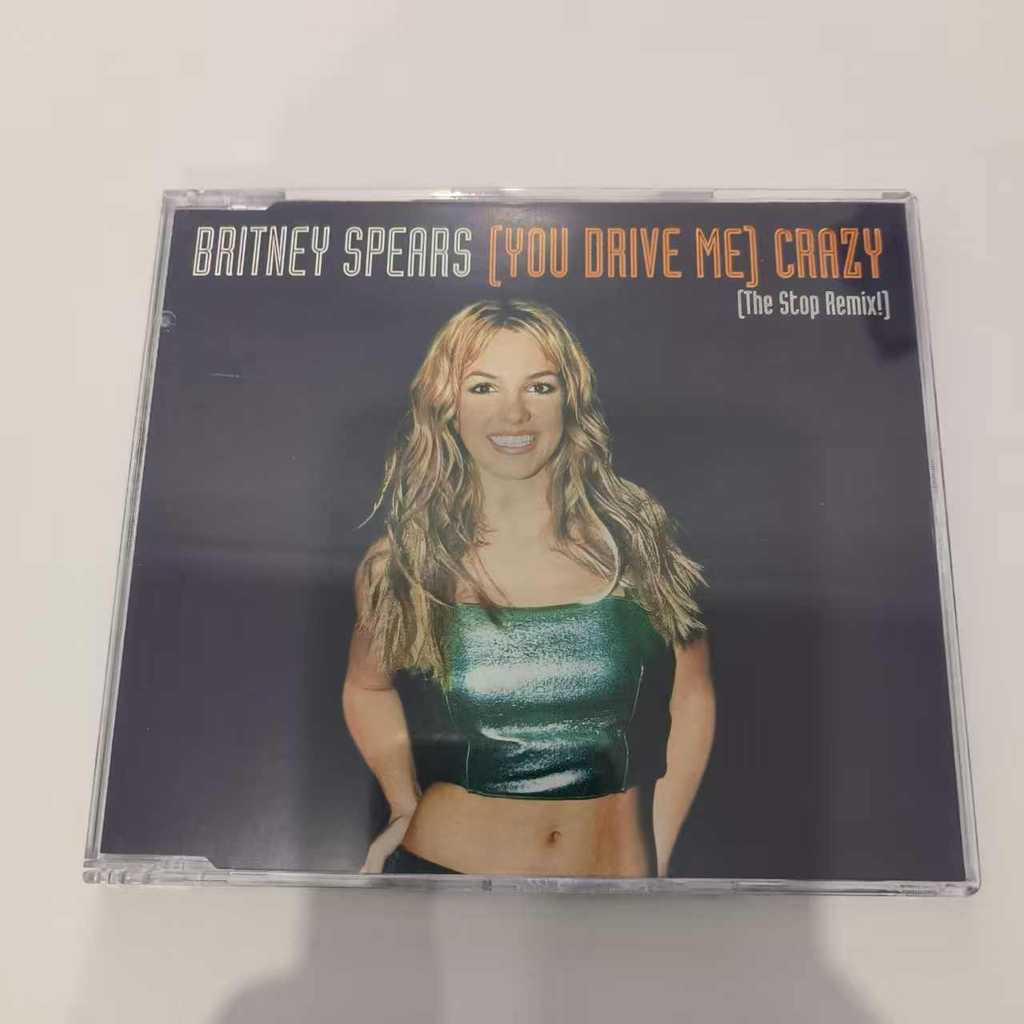 B163 Britney Spears (You Drive Me) Crazy (The Stop Remix!) EU CD Single 3 Tracks ยังไม่ปิดผนึก D0101