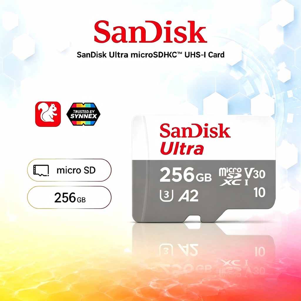 (ส่งไว) SanDisk Ultra Micro SD Card 32GB 64GB 128GB 256GB 512GB 1TB Class10 ของแท้ กล้องวงจรปิด โทรศ