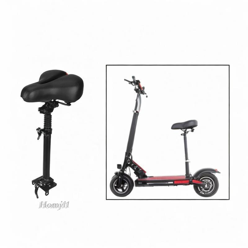 [Homyl1] Deluxe Shock Absorbing Scooter Saddle Seat Ergonomic Electric Scooter Chair Replacement for