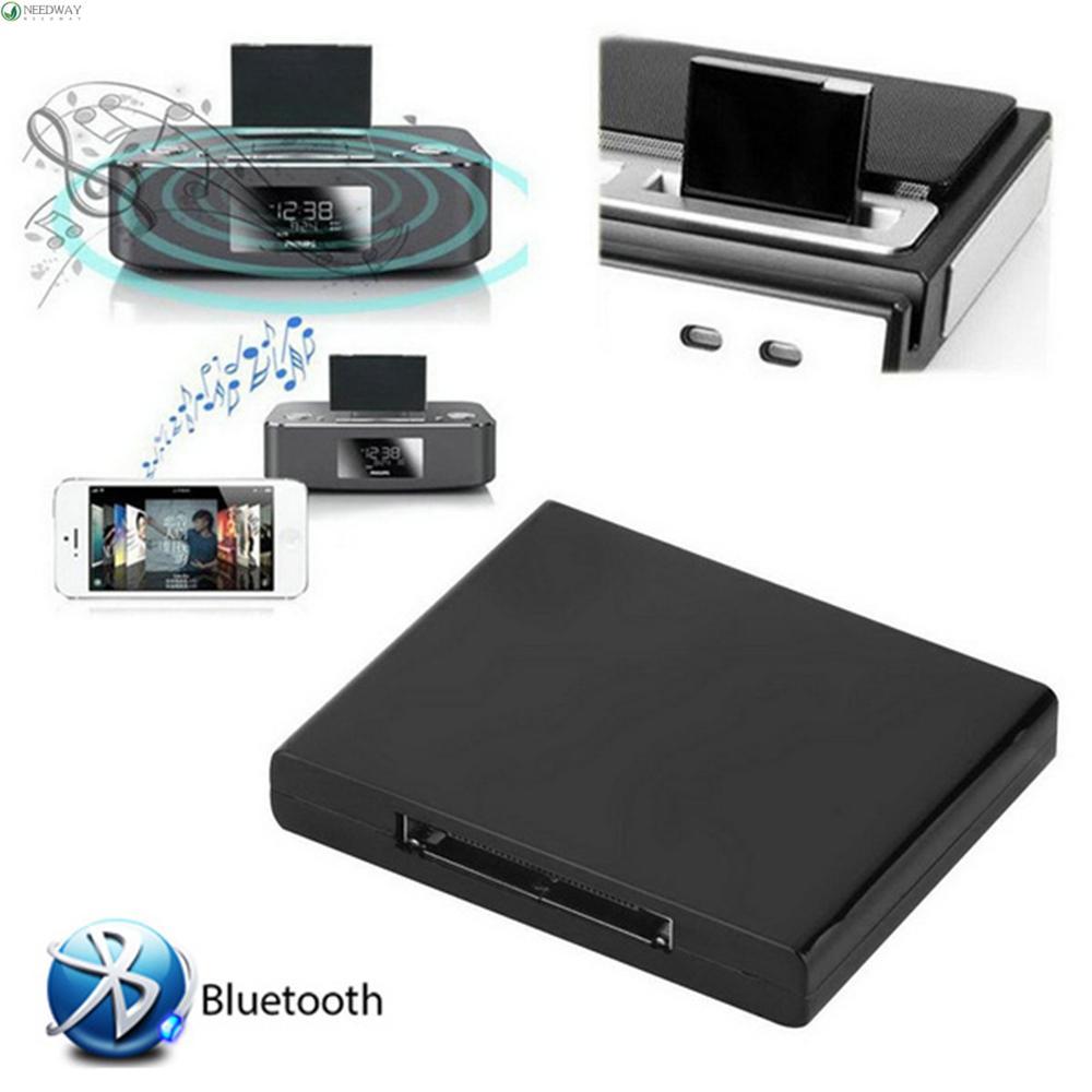 NEEDWAY อะแดปเตอร์เสียง 30 Pin Durbal Bluetooth 5.1 บลูทูธไร้สายสําหรับโทรศัพท์อะแดปเตอร์ไร้สาย