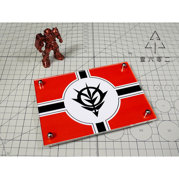 ใหม่ Zeon Zeon Kshatrion Spiritual Induction แพลตฟอร์มอะคริลิครุ่น HG RG MG PG