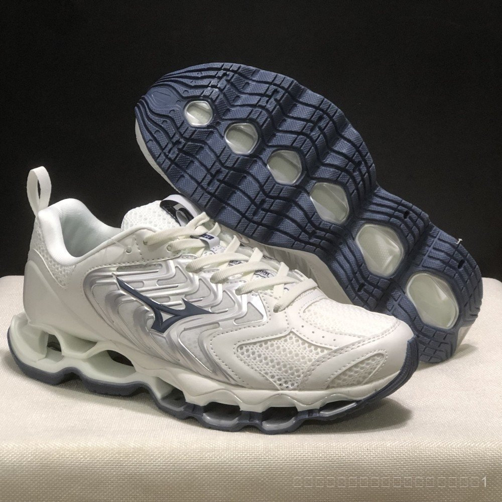 [Mizuno] ULQI Mizuno Wave Prophecy 14S รองเท้าวิ่งผู้ชายรองเท้าผ้าใบตาข่ายรองเท้าลําลองย้อนยุครองเท้