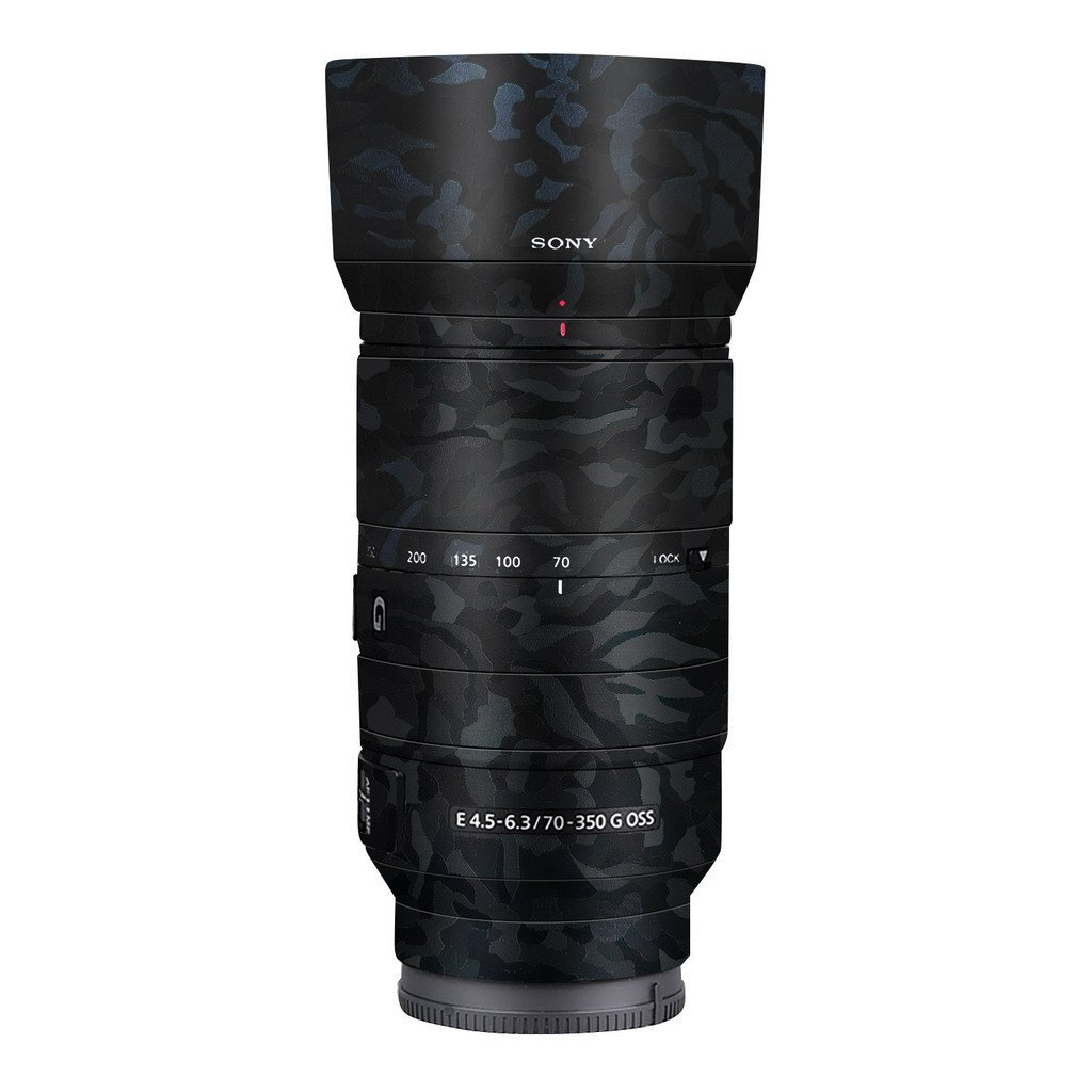 Donkey เดินเหมาะสําหรับ SONY E70-350F4.5 เลนส์ฟิล์มป้องกัน SONY 70-350 สติกเกอร์สีหนัง