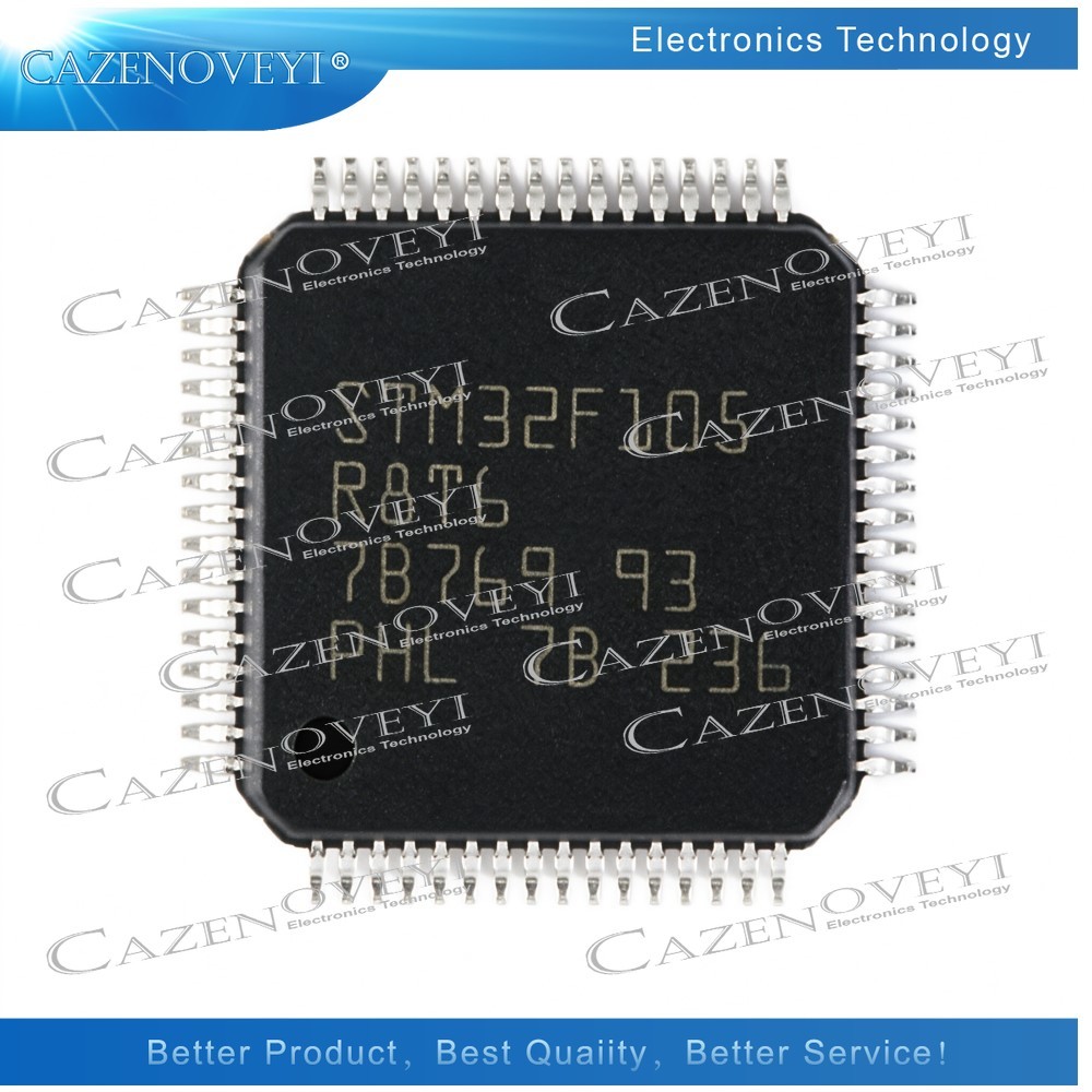 5 ชิ้น STM32F105VBT6 LQFP-100