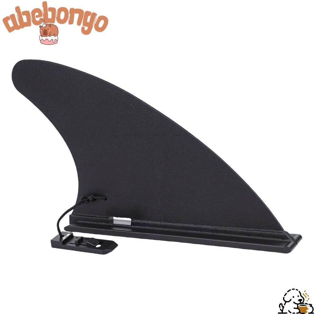 ABEBONGONY ที่ถอดออกได้ Paddle Board Fin, 4.5 นิ้วสไลด์ In Surf & SUP Single Fin, Quick ติดตั้ง Padd