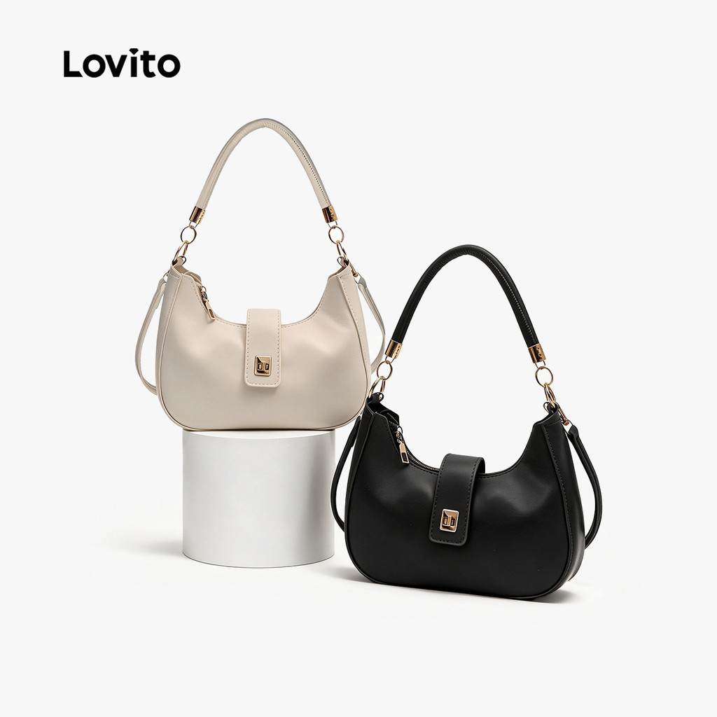 Lovito حقيبة كتف صغيرة بحزام عريض — صورة 2