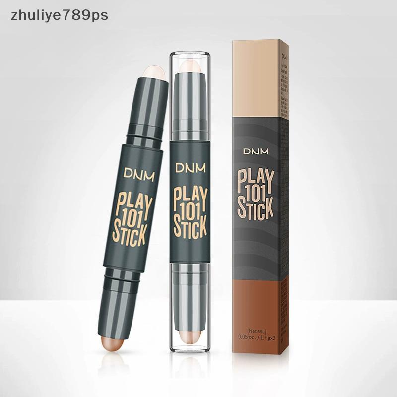 Zhuliye789ps] แต่งหน้าสองหัว High V Face คอนซีลเลอร์ Contouring Bronzers Highs ปากกาเครื่องสําอาง 3D