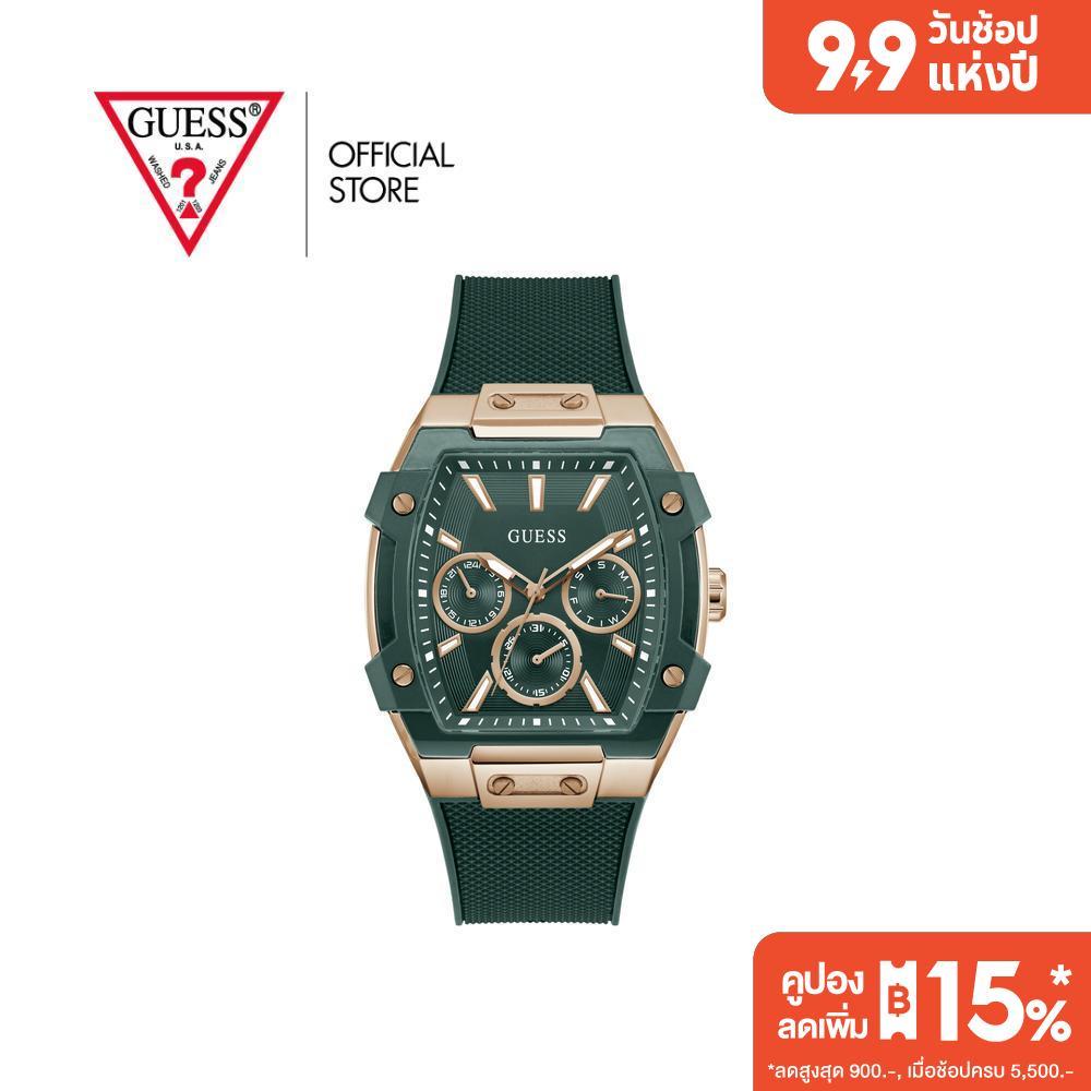 GUESS นาฬิกาข้อมือผู้ชาย รุ่น PHOENIX GW0956G6 สีเขียว