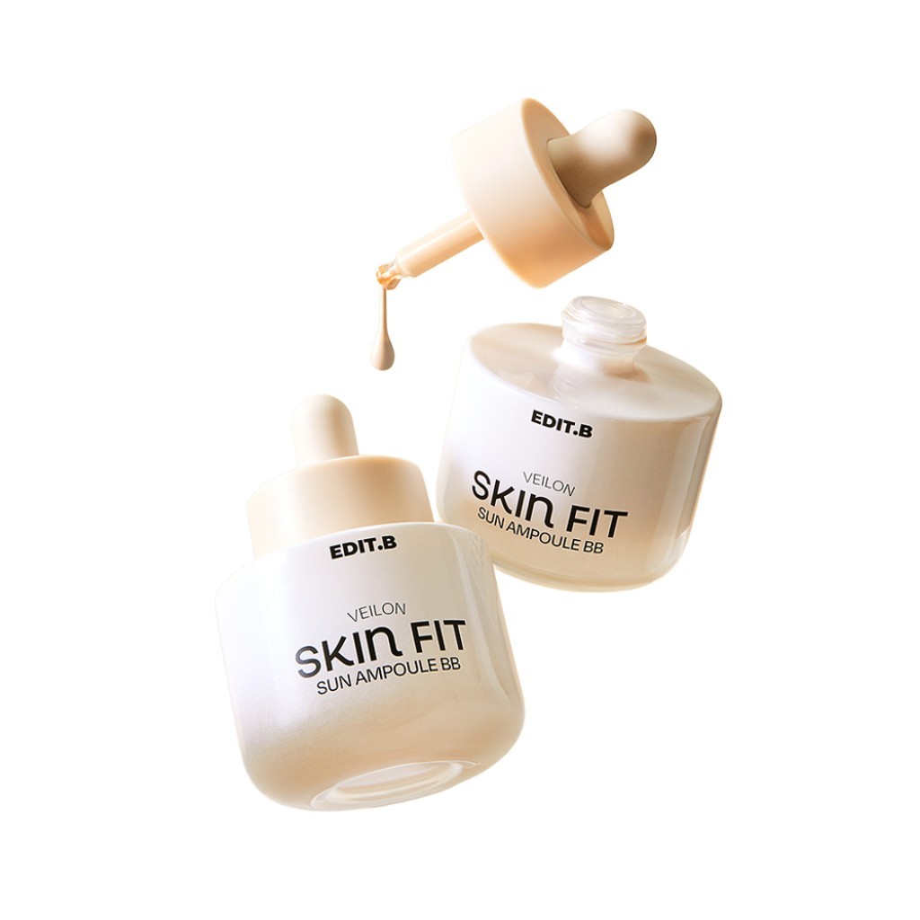 [edit.b] Veilon Skin Fit Sun Ampoule BB Cream, 30ml, 1pc / Korean BB Cream / Sun Protection / ของแท้