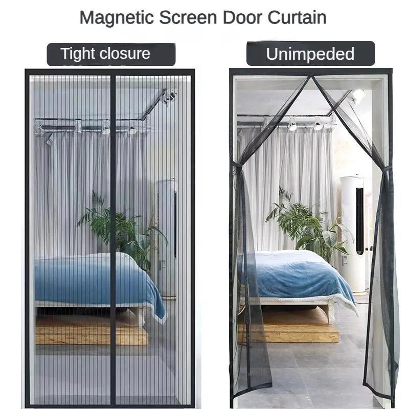 Anti-mosquito Curtain Mosquito Netss for Window Fly Screen Automatic Closing Door Household Ventilat