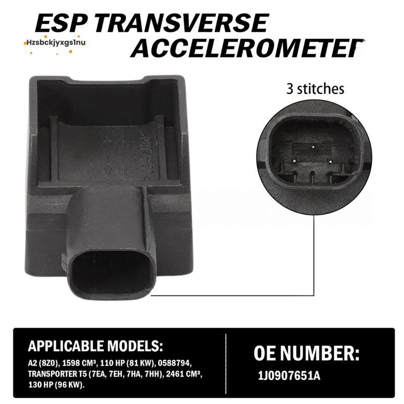 Hzsbckjyxgs1nu1J0 907 651A Yaw Rate Sensor ESP Sensor Accelerometer รถ 1J0907651A Golf A3 TT Seat