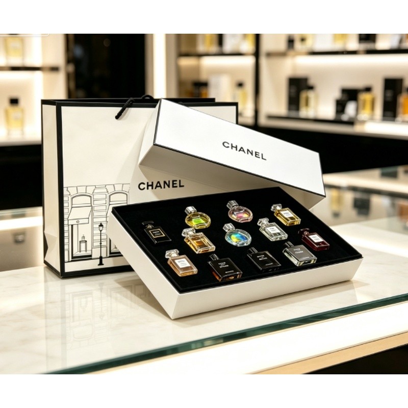 Mu 3 กล่องของขวัญกลิ่นหอมต่างๆ!ตัวอย่าง/ชุดฟอร์มัล Multi-Specification Test Fragrance Set First Choi