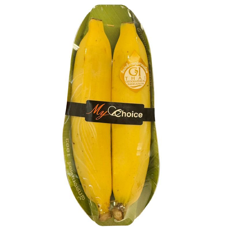GI มายช้อยส์กล้วยหอมทองปทุม 2ผล GI My Choice Hom Thong Pa Thum Banana 2pcs.