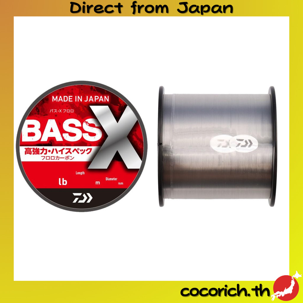 DAIWA Bobbin Fluorocarbon Line 25 Bass X Fluoro 4LB – สายฟลูออโรคาร์บอนคุณภาพสูง แข็งแรง ยืดหยุ่นดี 