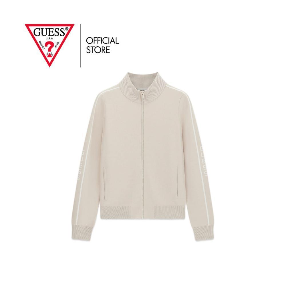 GUESS เสื้อสเวตเตอร์ผู้หญิง รุ่น V6YR01Z0943 สีเบจ