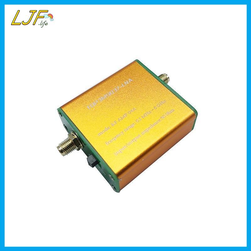 LJF RF เครื่องขยายเสียง 0.1MHz-6GHz Full Band Low Noise Preamplifier โมดูลกําไรสูงสําหรับโครงการการส