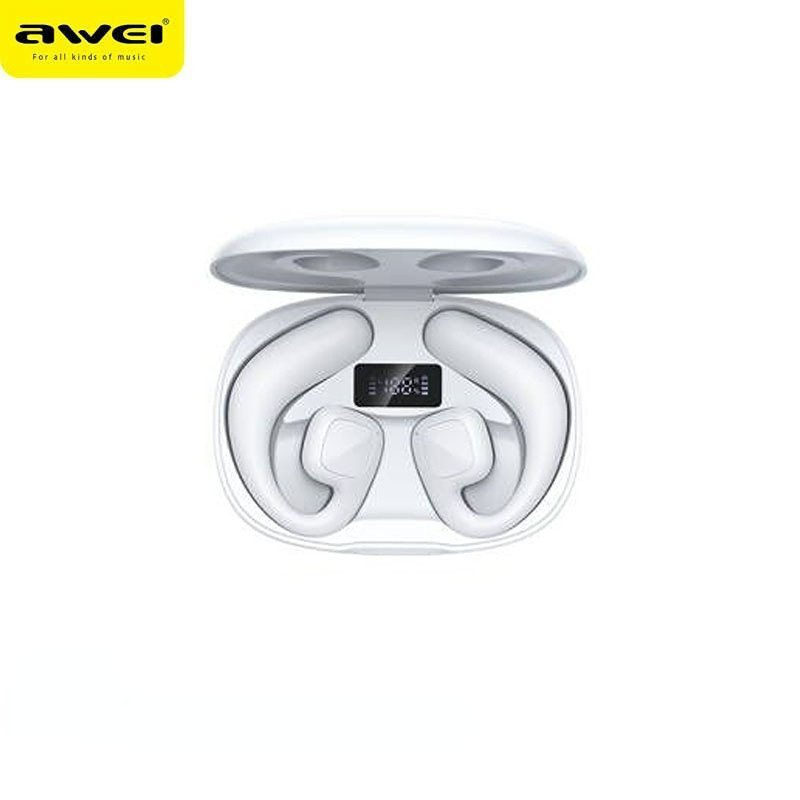 Awei T67 หูฟังบลูทูธ Air Conduction กีฬาหูฟัง TWS เสียงไฮไฟพร้อมไมโครโฟน