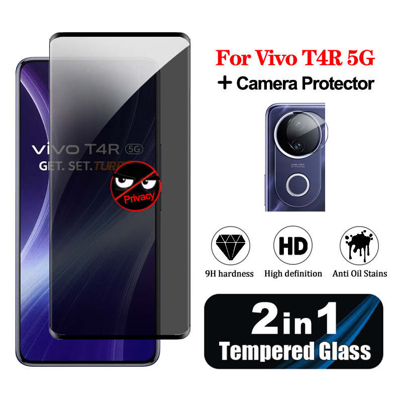 สําหรับVivo T4Rความเป็นส่วนตัวกระจกนิรภัยสําหรับVivo T4R T4 T4X Ultra Lite Pro iQoo Z10R Z10x Z10 Z9
