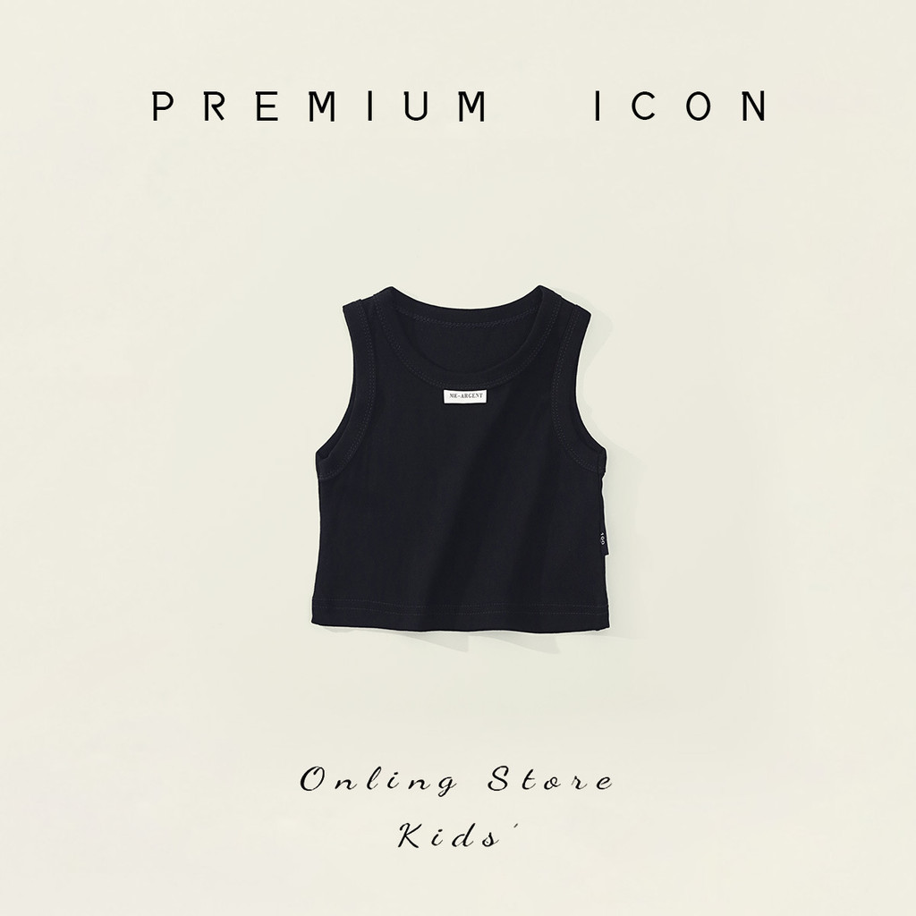 Olivia Kids💕พร้อมส่ง💕เสื้อกั๊กแขนกุดสำหรับสาว ๆ เสื้อยืดคอกลม เวอร์ชั่นเกาหลีถักด้านบน - รูปที่ 7