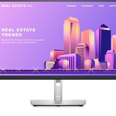 Dell P2725H จอแสดงผล 27 นิ้ว Office Display 99% sRGB ยกจอแสดงผลหมุนได้20250922