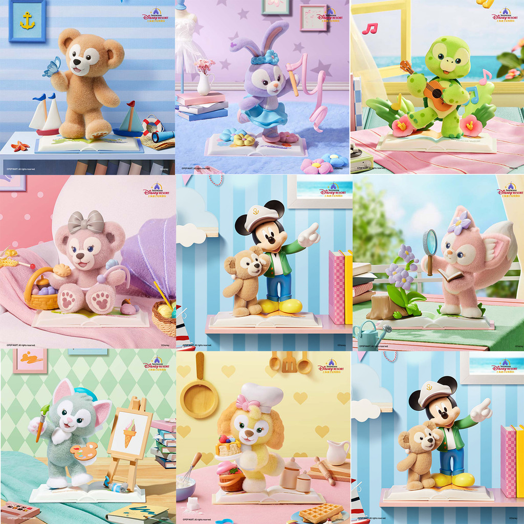 [คลังสินค้าพร้อม] POPMART Disney Duffy Storybook Series Figure Decorative Girl Gift – โปรปัง