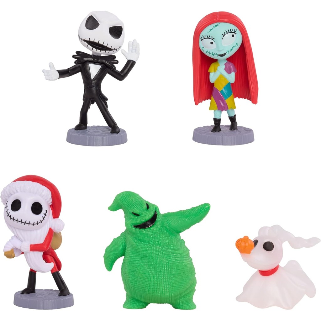Just Play Disney Tim Burtons The Nightmare Before Christmas Collectible Figure Set, ของเล่นเด็กสําหร