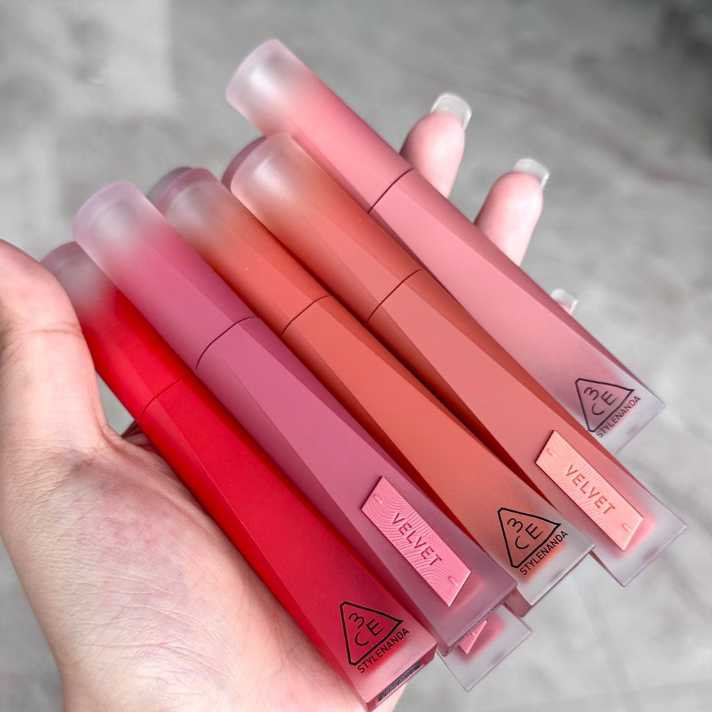 ลิปsasi ลิปกลอส [ผลิตภัณฑ์ใหม่] 3ซีอี ลิปกลอสกํามะหยี่รุ่นที่สองลิปสติกเคลือบด้านความละเอียดสูงลิปกล