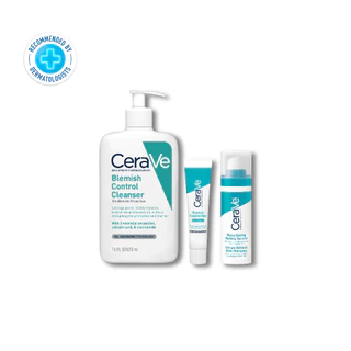 [เซตสุดคุ้ม ] เซตสู้สิว Blemish Cleanser คลีนเซอร์สู้สิว + Blemish Gel เจลลดสิว + Retinol Serum ลดรอยดําจากสิว