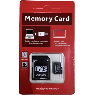 🔥QA🔥 C10ใหม่ความเร็วสูง 32/64/128GB TF SD การ์ดความจุสูงการ์ดความจำ32 64GB สำหรับกล้องโทรศัพท์พร้อมอะแดปเตอร์