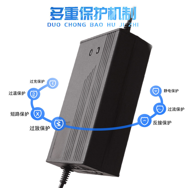 เครื่องชาร์จแบตเตอรี่รถยนต์ไฟฟ้า 36V48V60V72V60Ah70Ah80Ah90Ah100A สมาร์ท Original Fast Charge