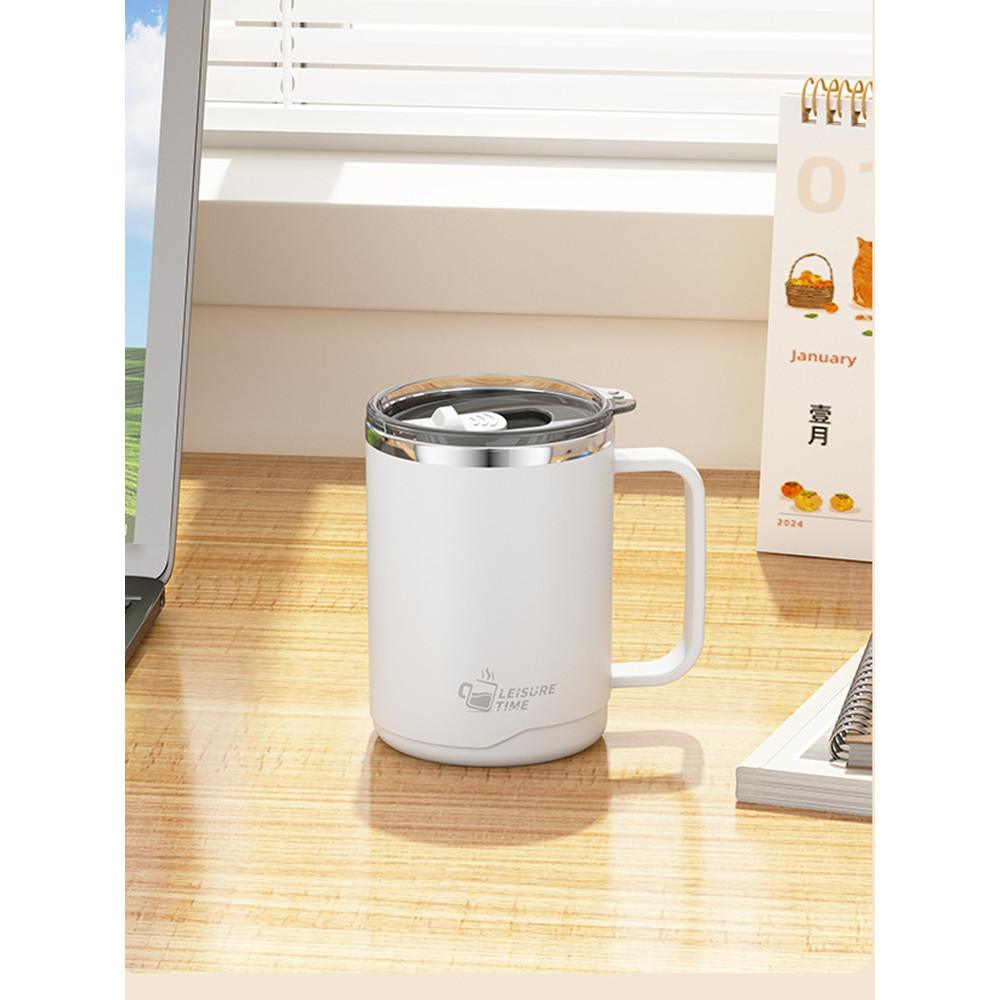 【การจัดส่งไขมัน】แก้วกาแฟสแตนเลส 304 แบบพกพาพร้อมฉนวนกันความร้อน - รูปที่ 4