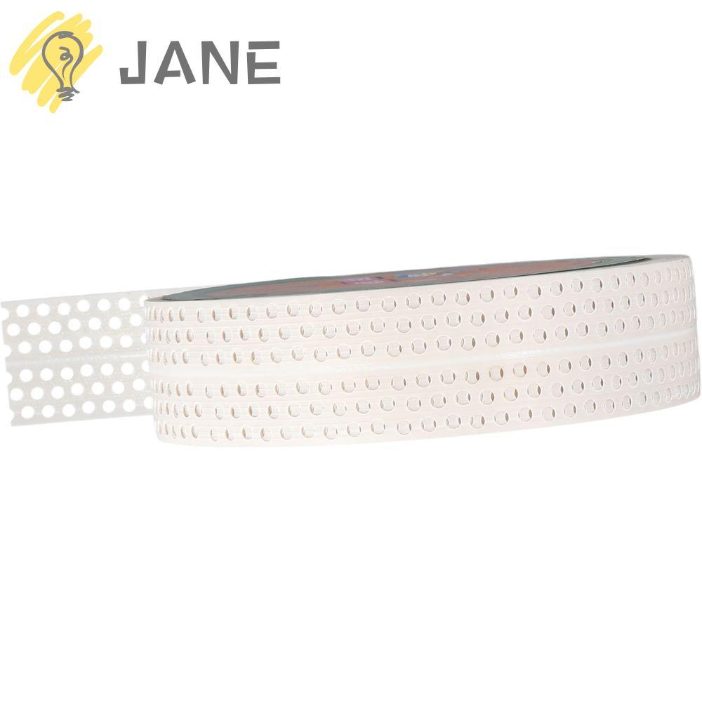JANE Drywall Joint Tape, อเนกประสงค์ 2" x 132 มีกาวในตัว, โครงการ DIY PVC Wall Crack Wall Crack บรรจ