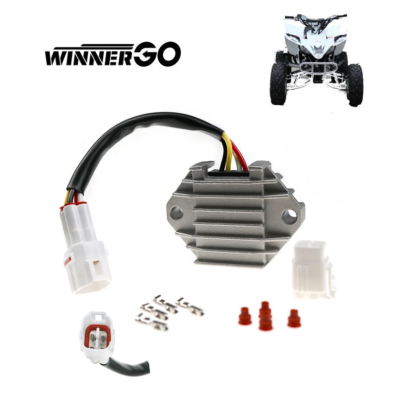 WINNERGO เครื่องปรับแรงดันไฟฟ้าสําหรับ Yamaha YFZ450 YFZ450F YFZ 450 2004-2011 5TG-8196-00 5TJ-8196-