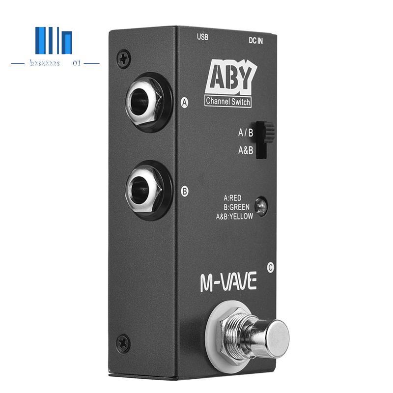 ABY Line AB Switch Mini Guitar Effect Pedal True Bypass Guitar Pedal AB Box - ABY Channel Switch