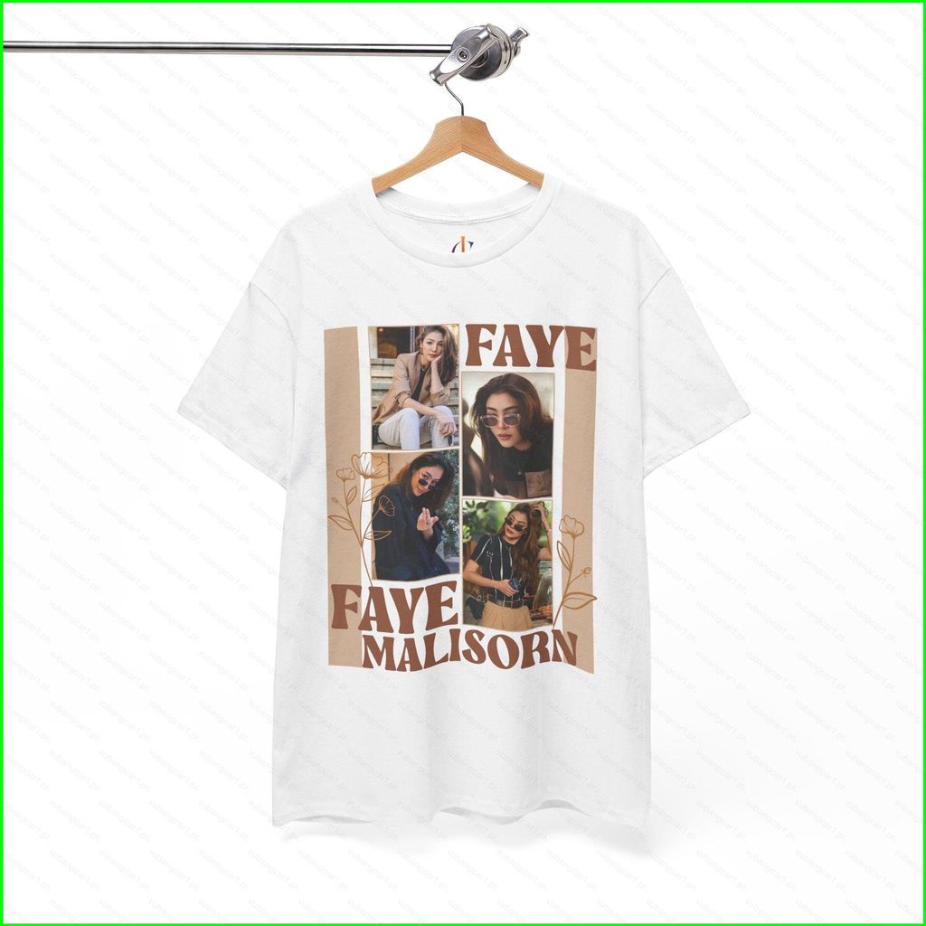เสื้อยืดแขนสั้น ออกแบบสีสันสดใสจากแบรนด์ Faye Peraya Malisorn