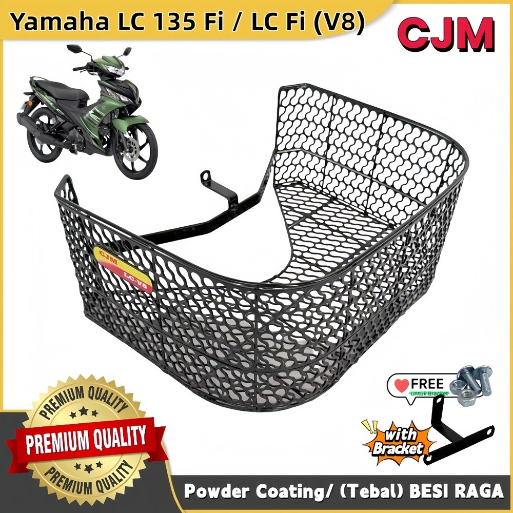Bakul Raga BESI KACANG 88 LC135 V8 LC135 FI / ตะกร้าเหล็ก Yamaha LC135 FUEL INJECTION / LC135 V8( LC