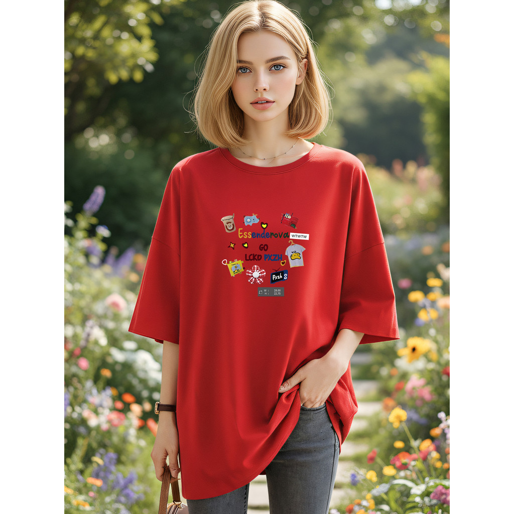 2Y790 [AIYOU] M-5XL เสื้อยืดเสื้อผ้า Tshirt ผู้หญิง T เสื้อเสื้อ T เสื้อครอปเสื้อยืดผู้หญิงแฟชั่นอเน