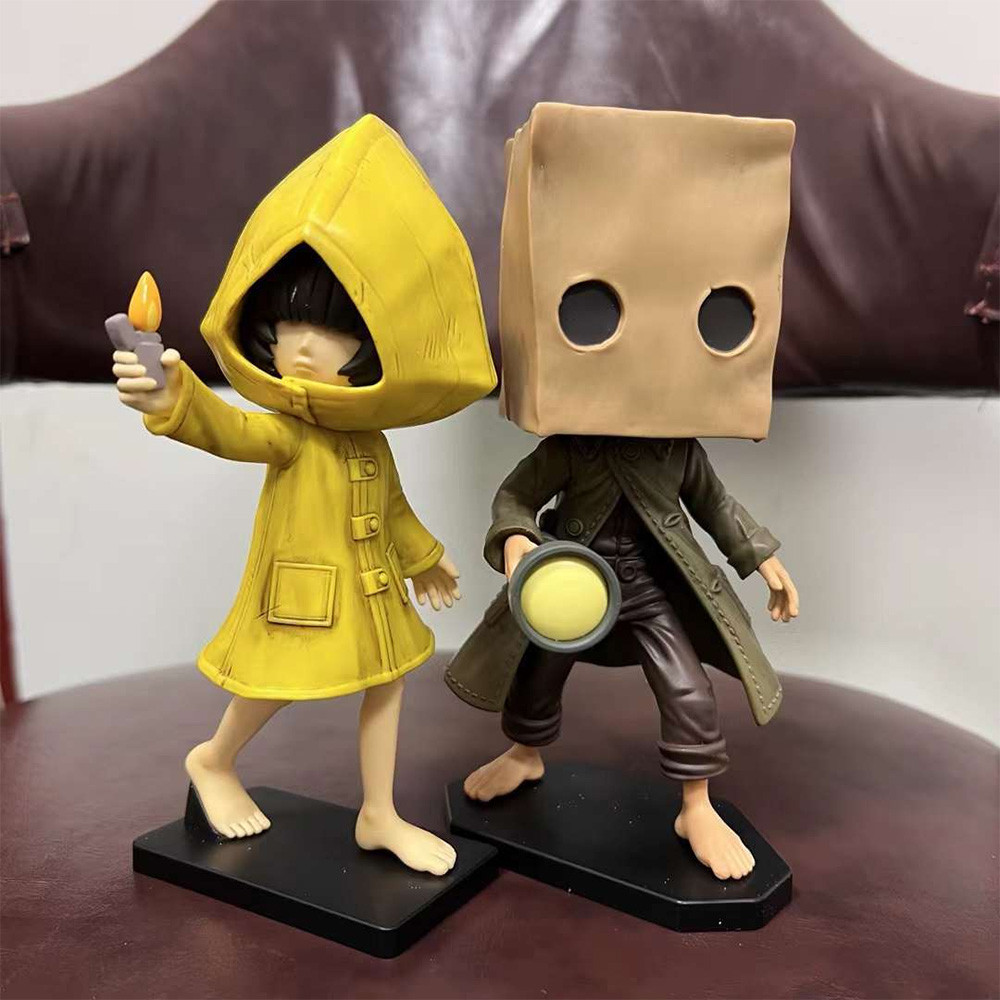 Little Nightmares Mini อะนิเมะเกมรูป Little Nightmares Nomes/Six/Mono Action Figure ตุ๊กตาของเล่น