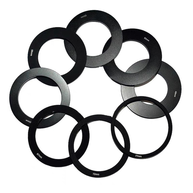 P Series ใส่สแควร์กรองอะแดปเตอร์แหวน P แหวน 49/52/55/58/62/67/72/77/8210aa