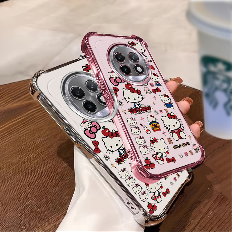 เหมาะสําหรับRealme 11 12 12X Pro + 4G 5Gเคสโทรศัพท์กันกระแทกElectroplatedพร้อมเคสป้องกันแบบนุ่มTPU MPM